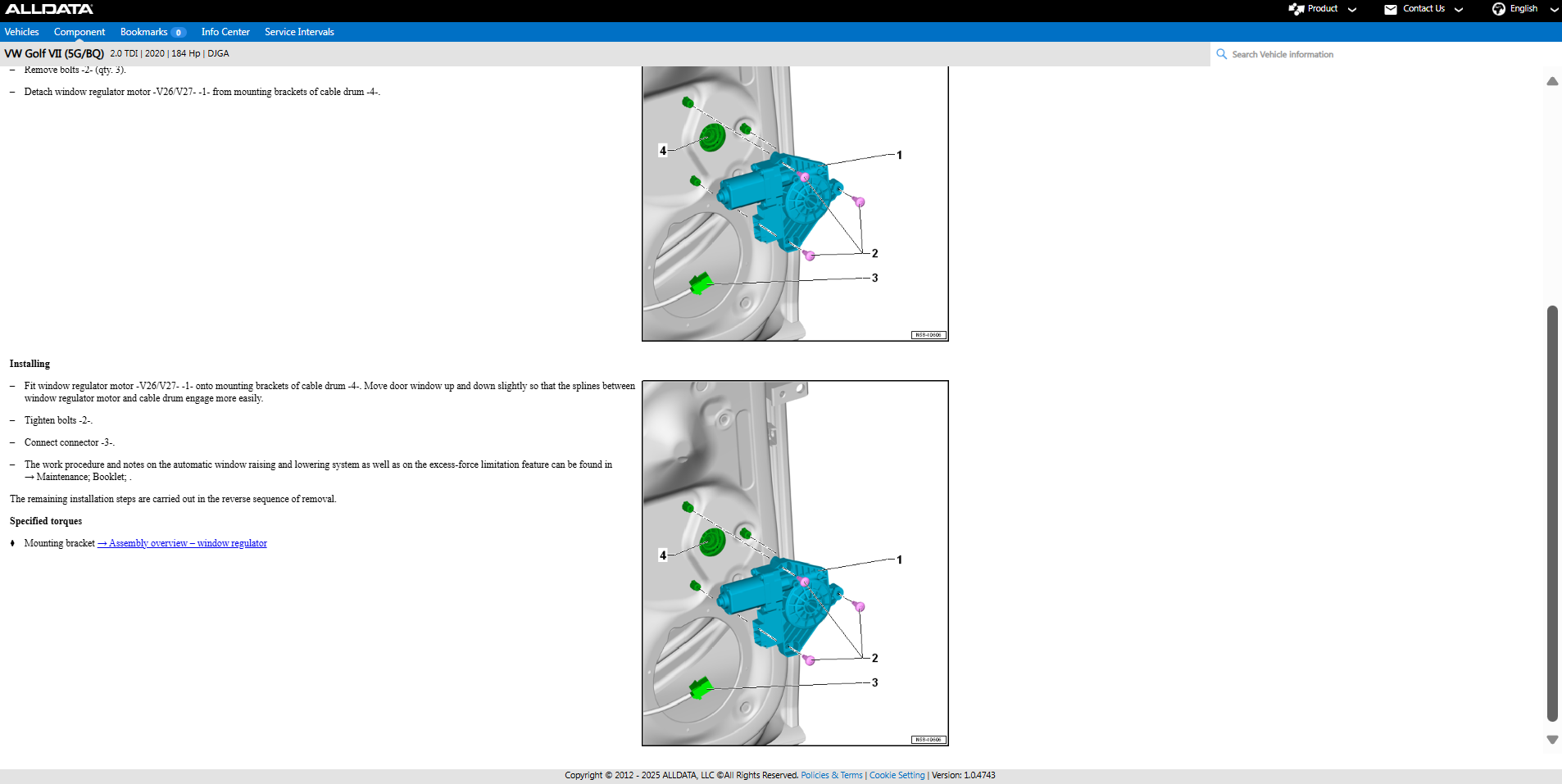 Rear Window Regulator