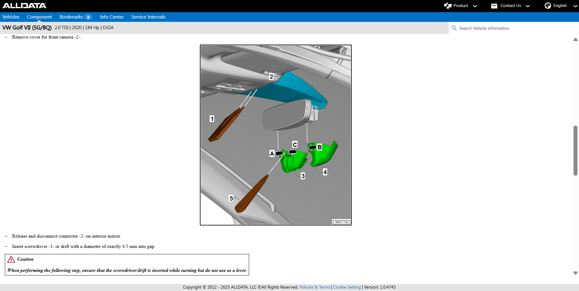 Interior Mirror/ Front Camera