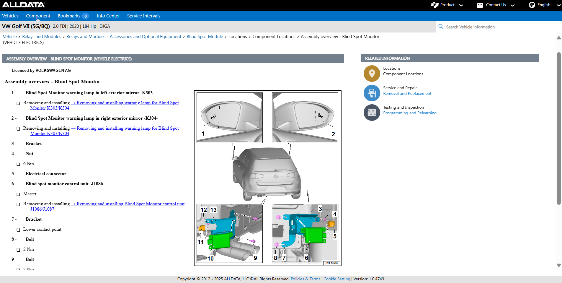Blind Spot Moniroring